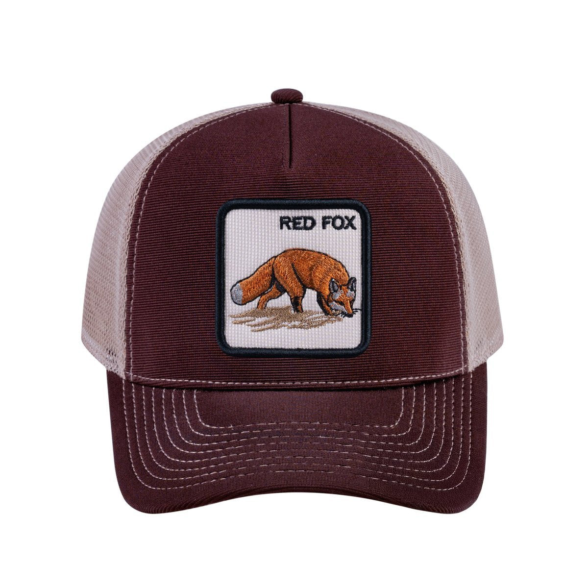 Red Fox V2 5-Panel Trucker Hat