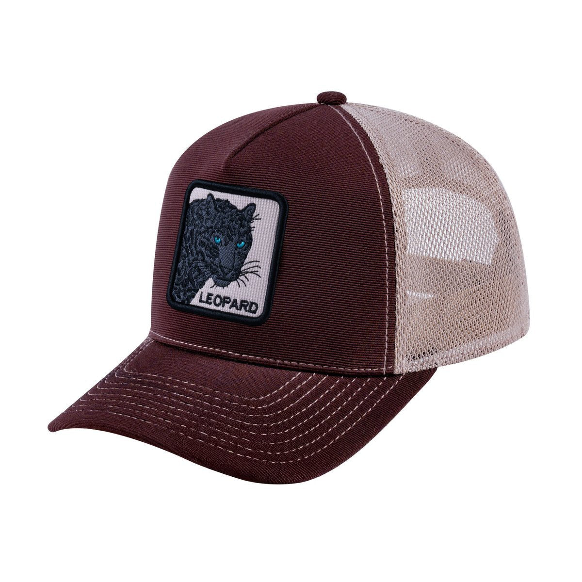 Leopard V2 5-Panel Trucker Hat