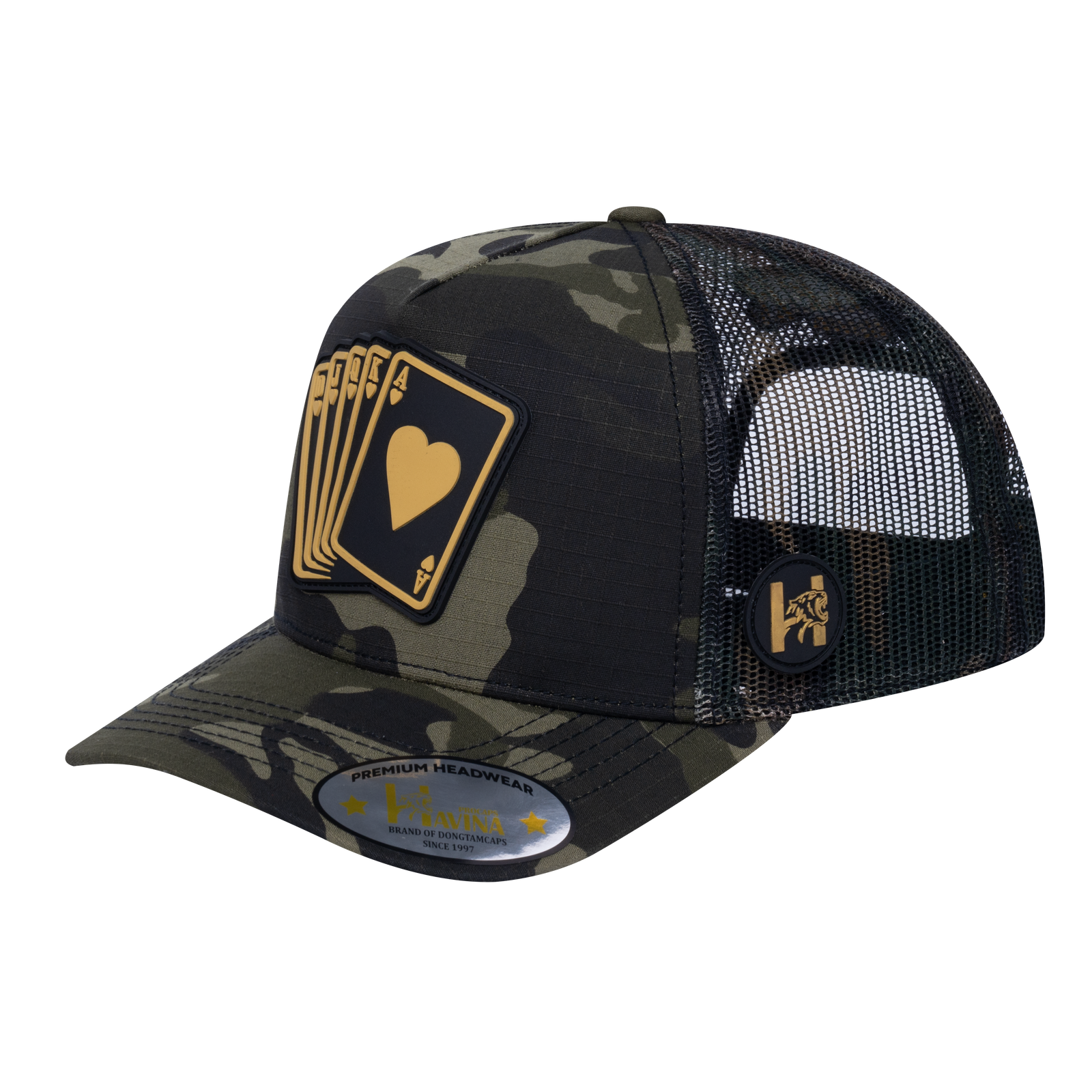 Poker 10JQKA 5-Panel Trucker Hat