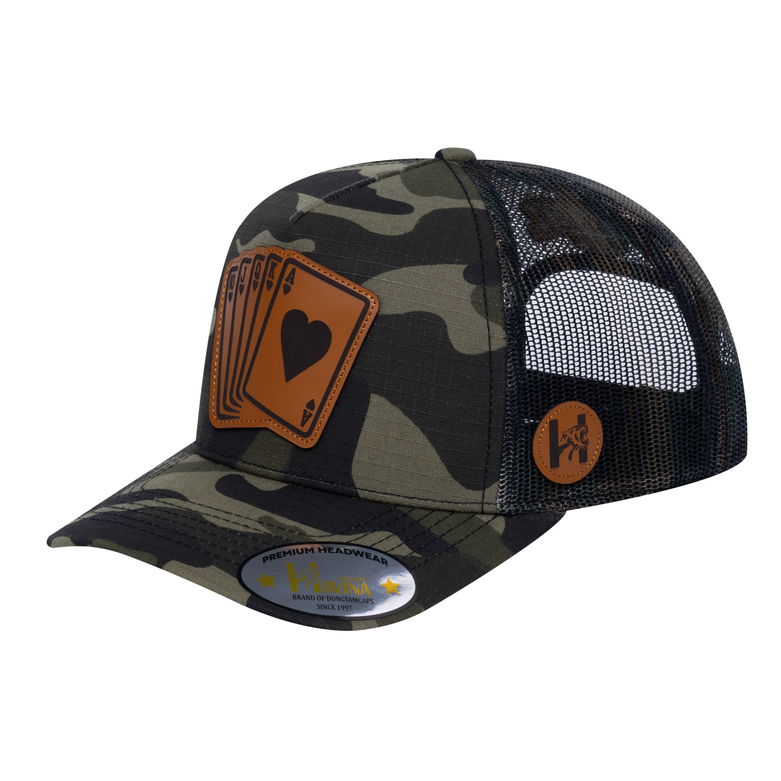Poker 10JQKA 5-Panel Trucker Hat