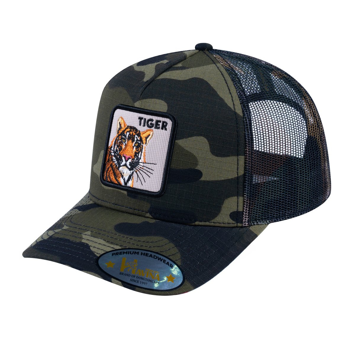 Tiger V2 5-Panel Trucker Hat