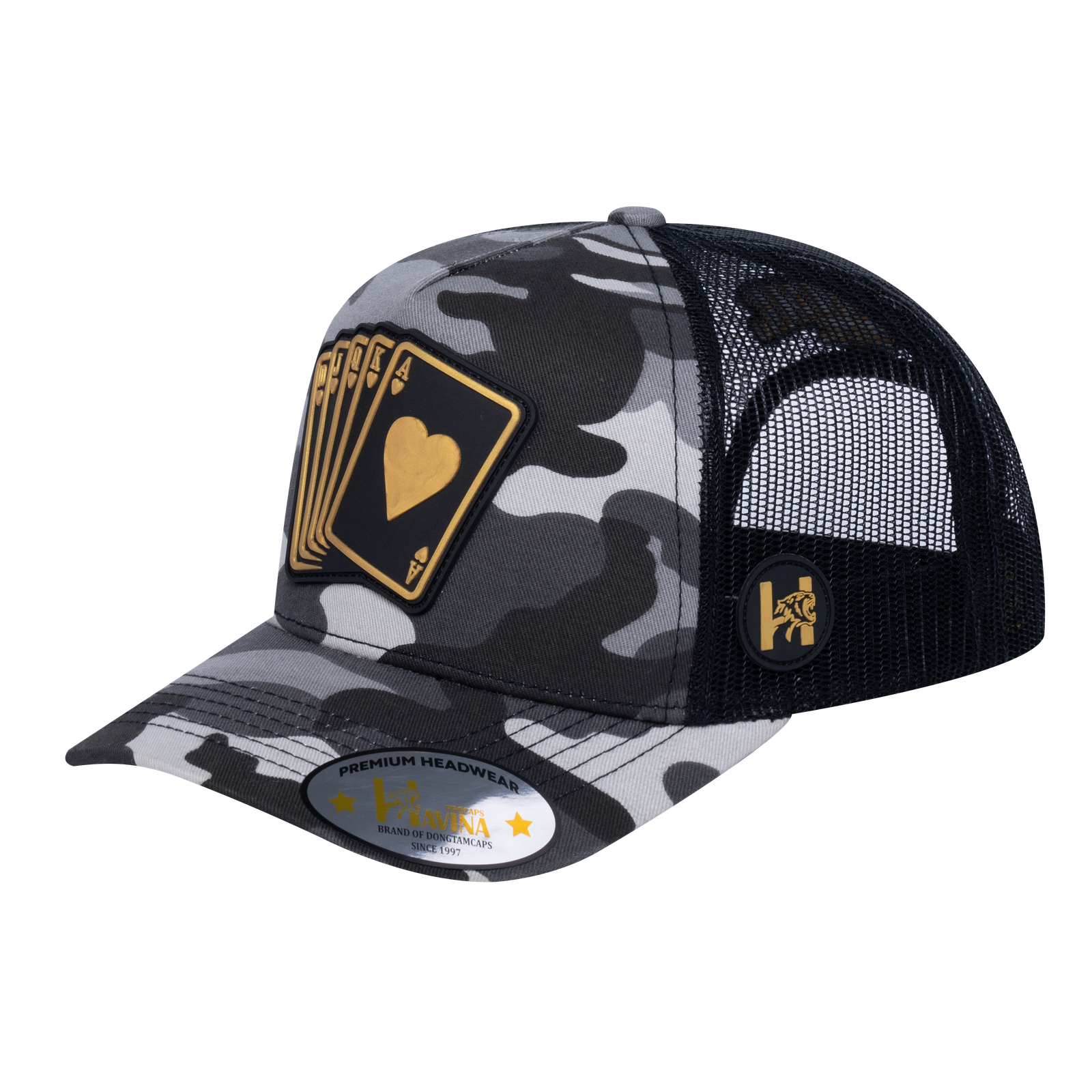 Poker 10JQKA 5-Panel Trucker Hat