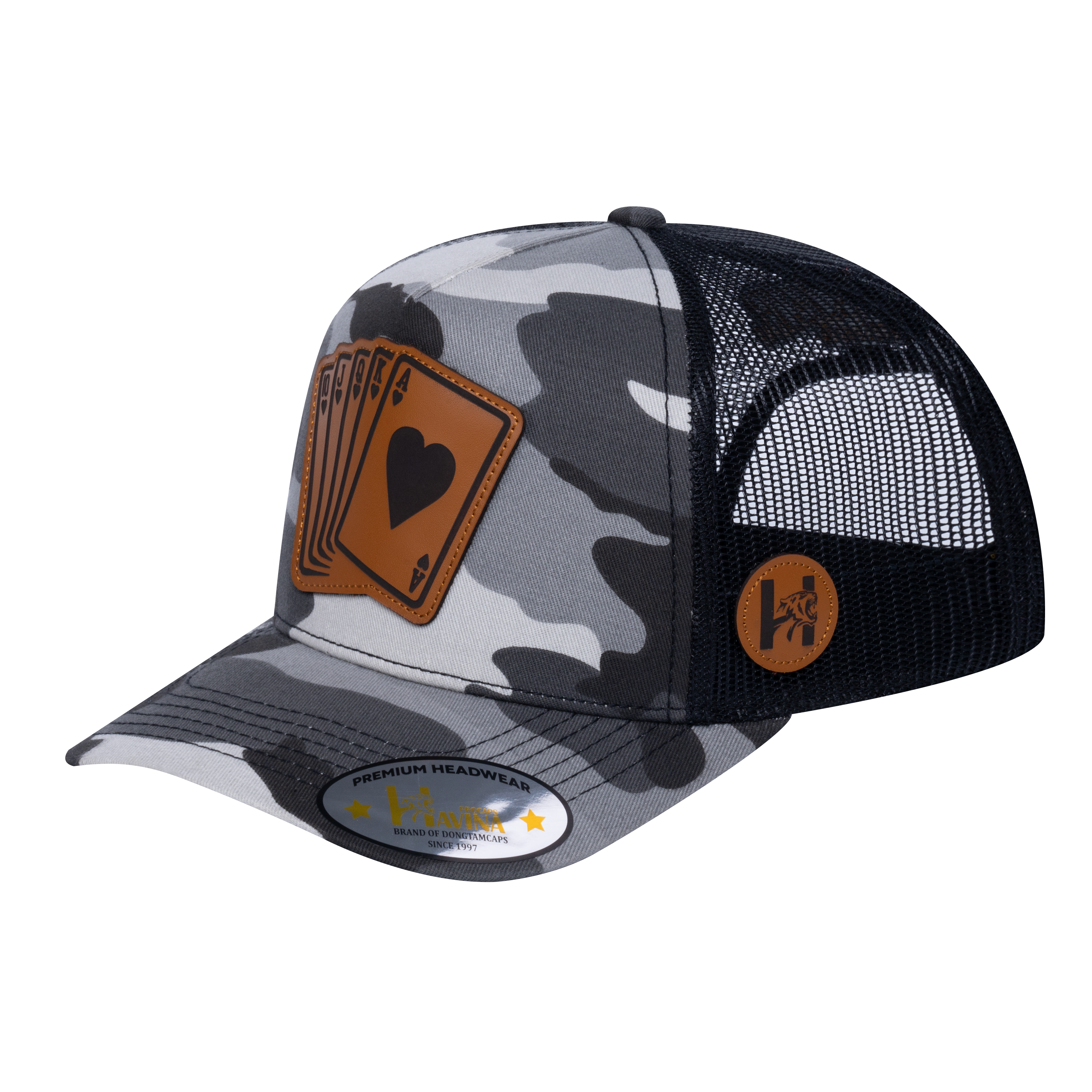 Poker 10JQKA 5-Panel Trucker Hat
