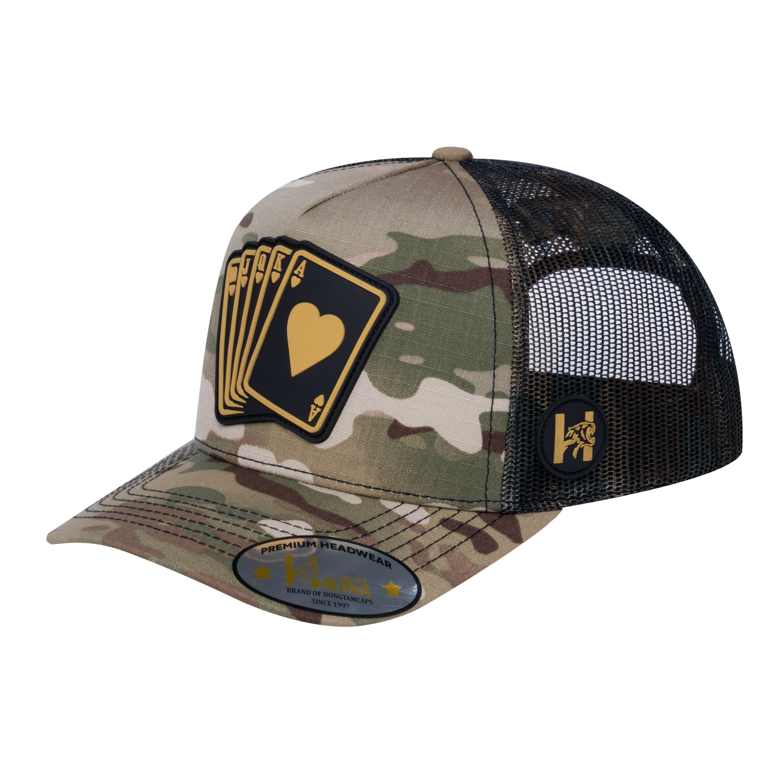 Poker 10JQKA 5-Panel Trucker Hat