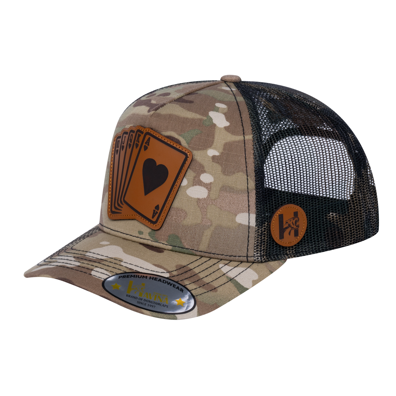 Poker 10JQKA 5-Panel Trucker Hat