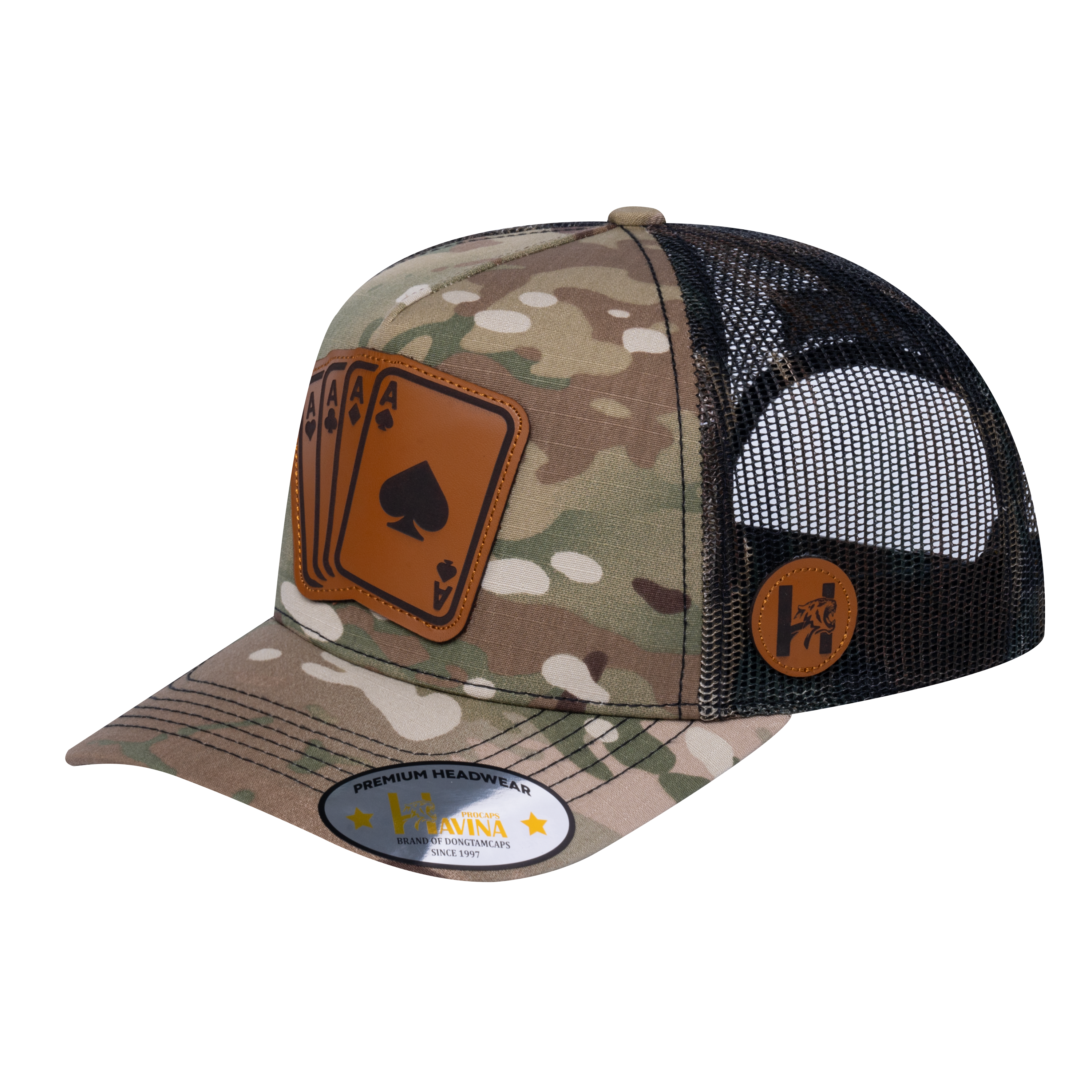 Winner Poker 10JQKA 5-Panel Trucker Hat