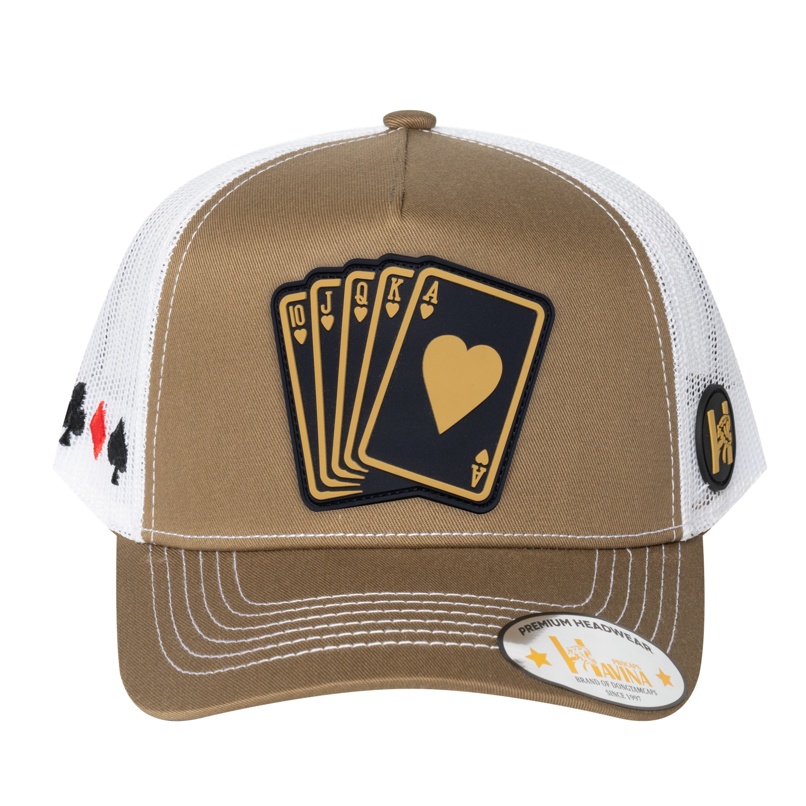 Poker 10JQKA 5-Panel Trucker Hat