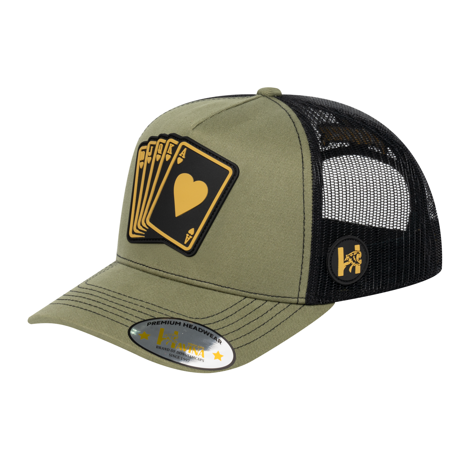 Poker 10JQKA 5-Panel Trucker Hat