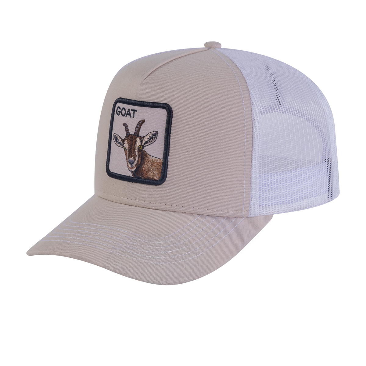 Goat 5-Panel Trucker Hat