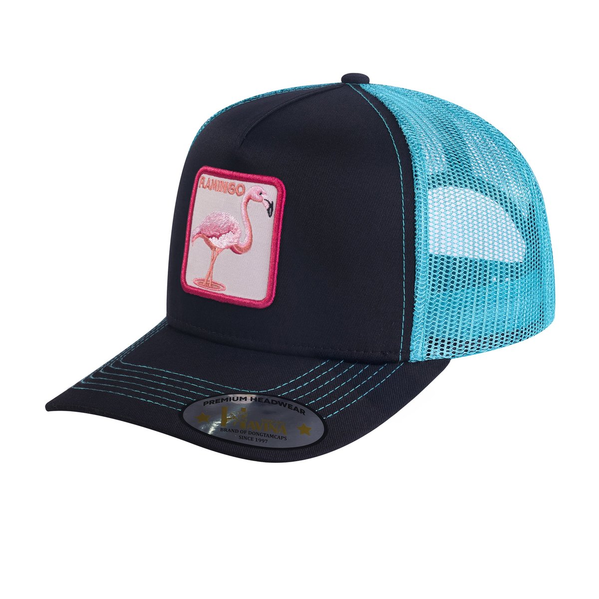Flamingo 5-Panel Trucker Hat