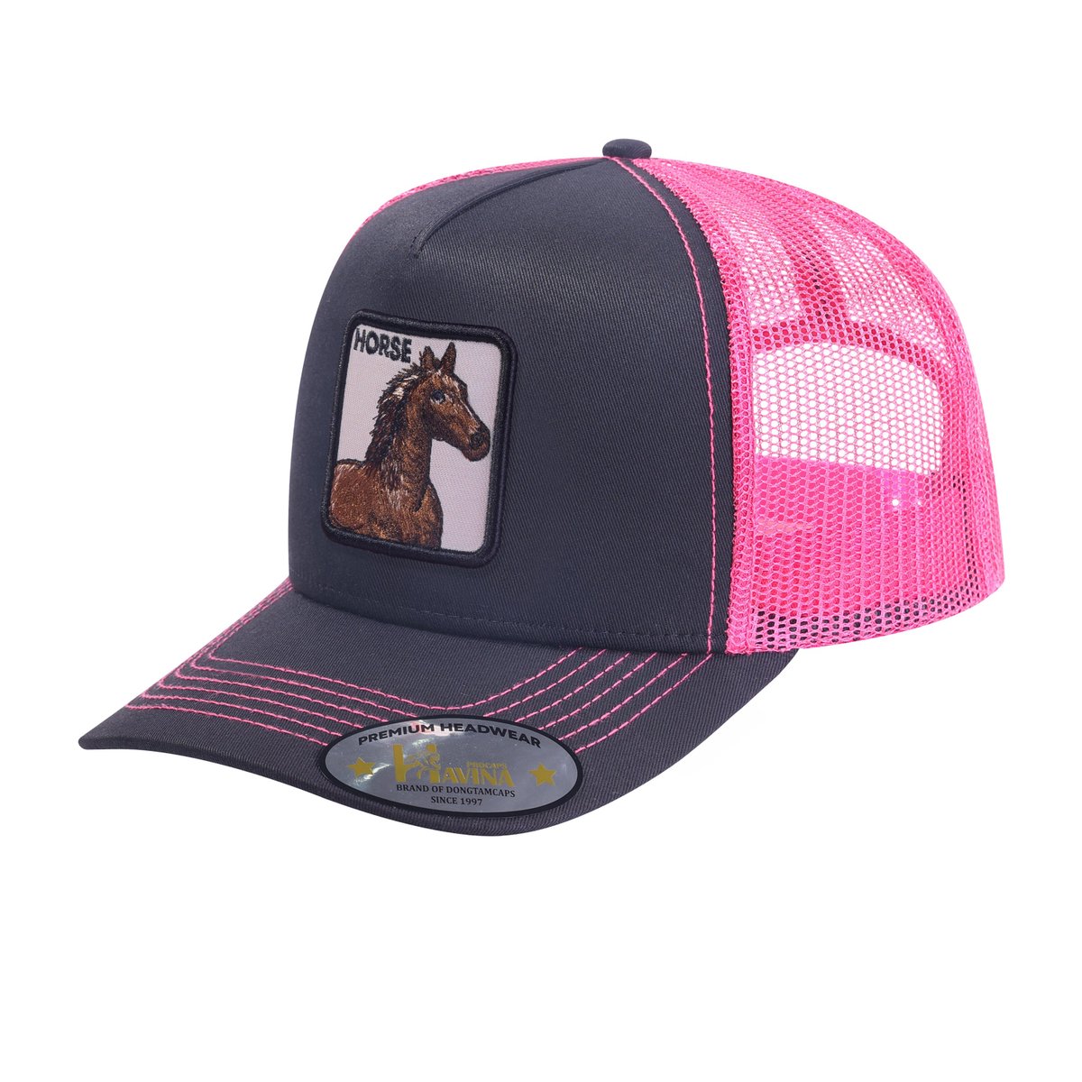 Horse 5-Panel Trucker Hat