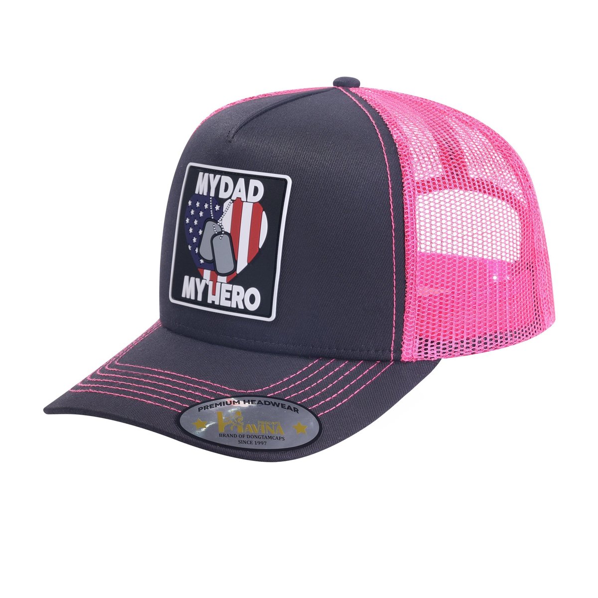 My Dad My Hero 5-Panel Trucker Hat