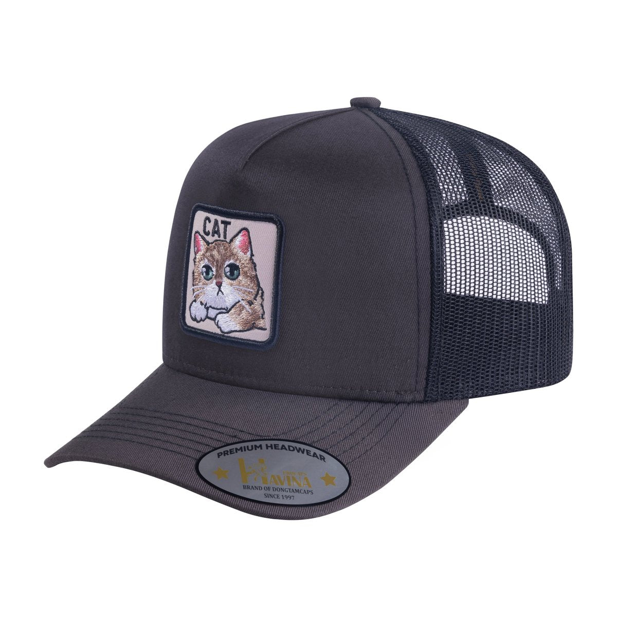 Cat 5-Panel Trucker Hat