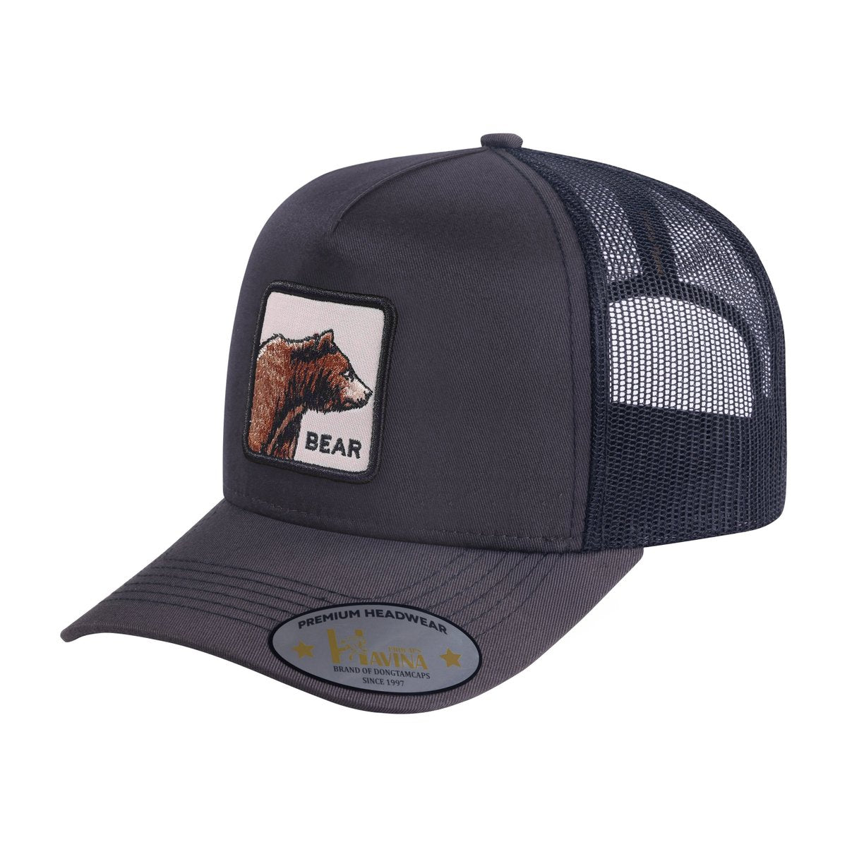 Bear 5-Panel Trucker Hat