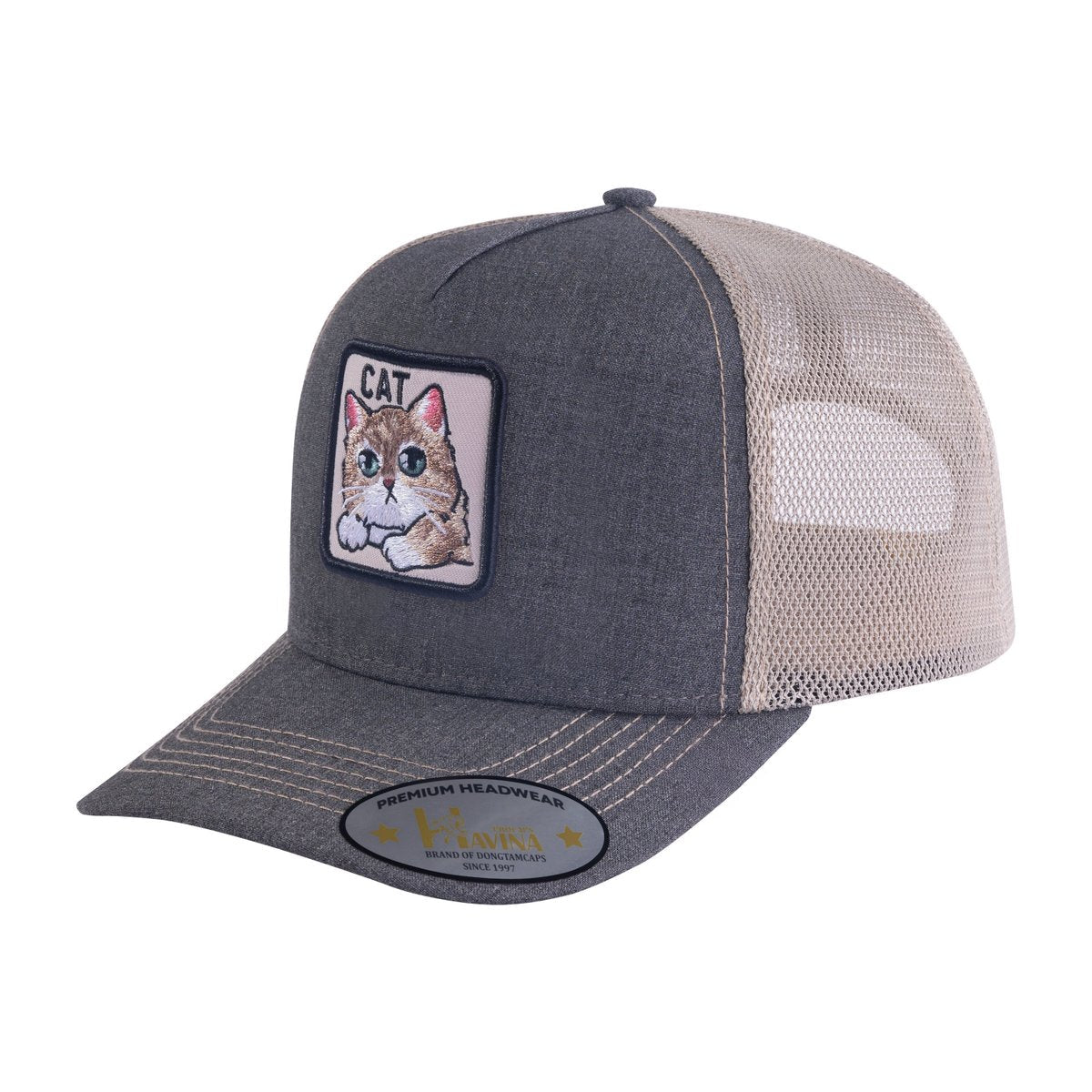 Cat 5-Panel Trucker Hat