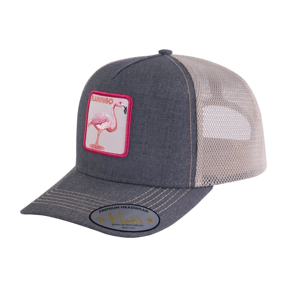 Flamingo 5-Panel Trucker Hat