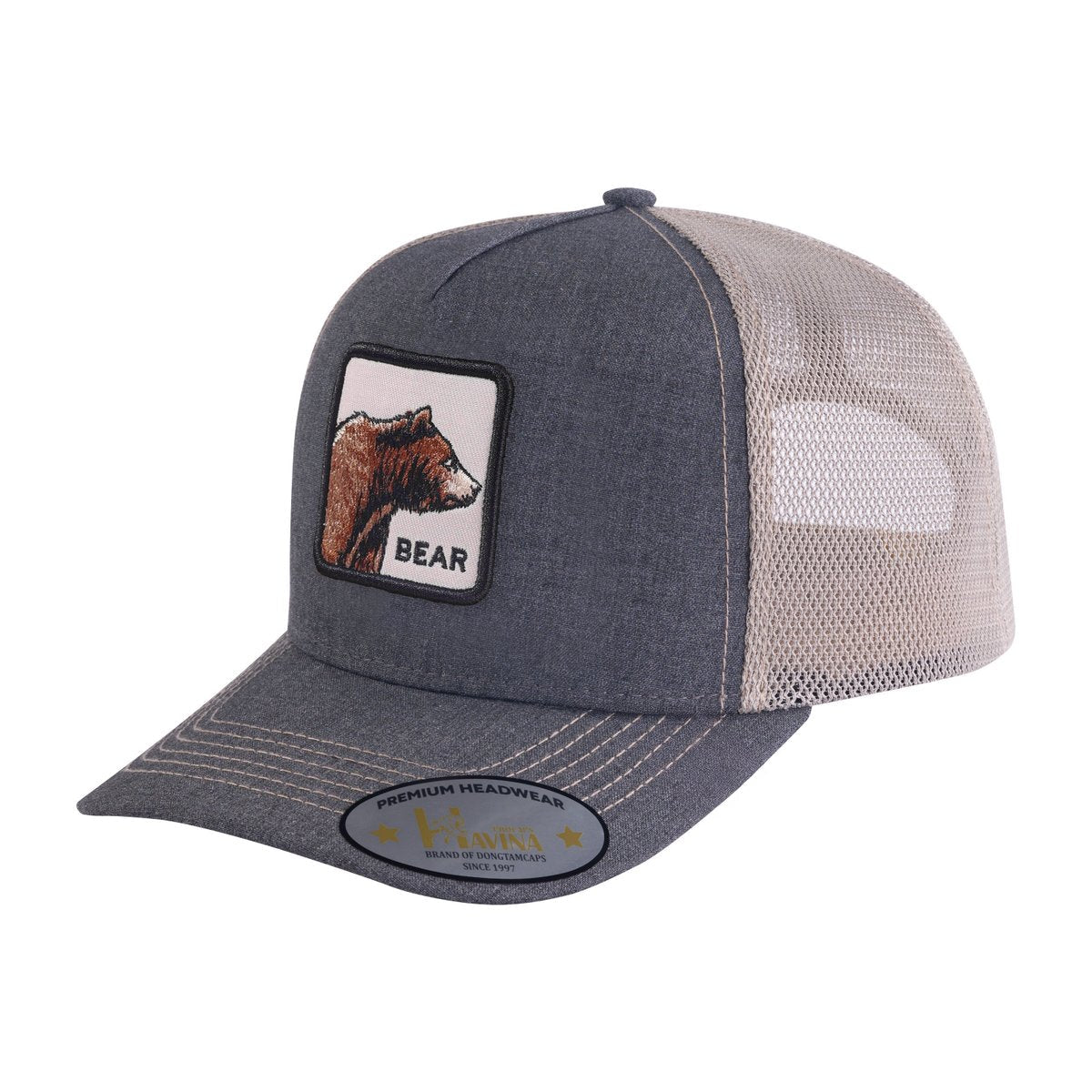 Bear 5-Panel Trucker Hat