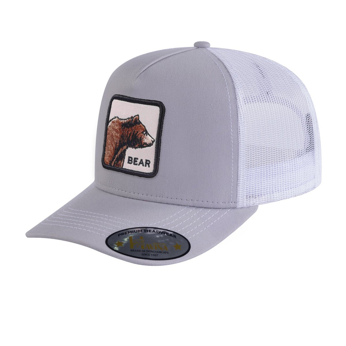 Bear 5-Panel Trucker Hat