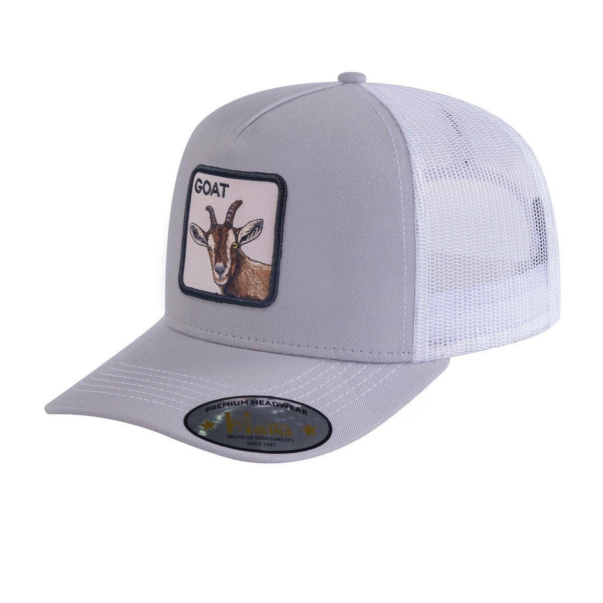 Goat 5-Panel Trucker Hat