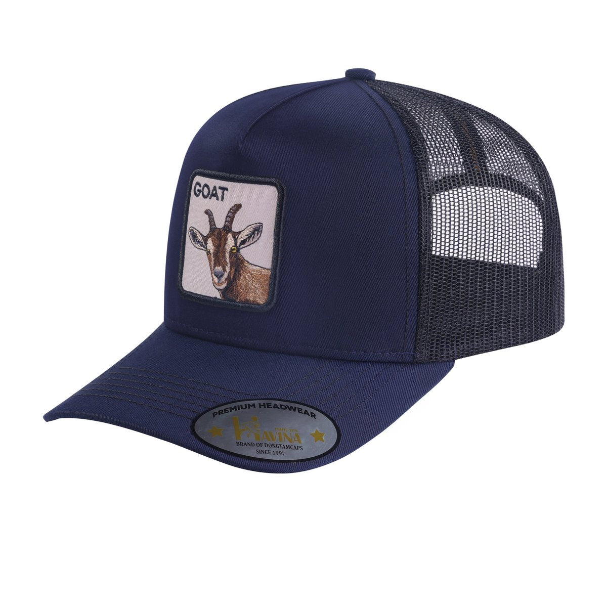 Goat 5-Panel Trucker Hat
