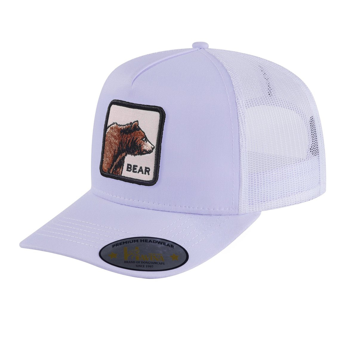 Bear 5-Panel Trucker Hat