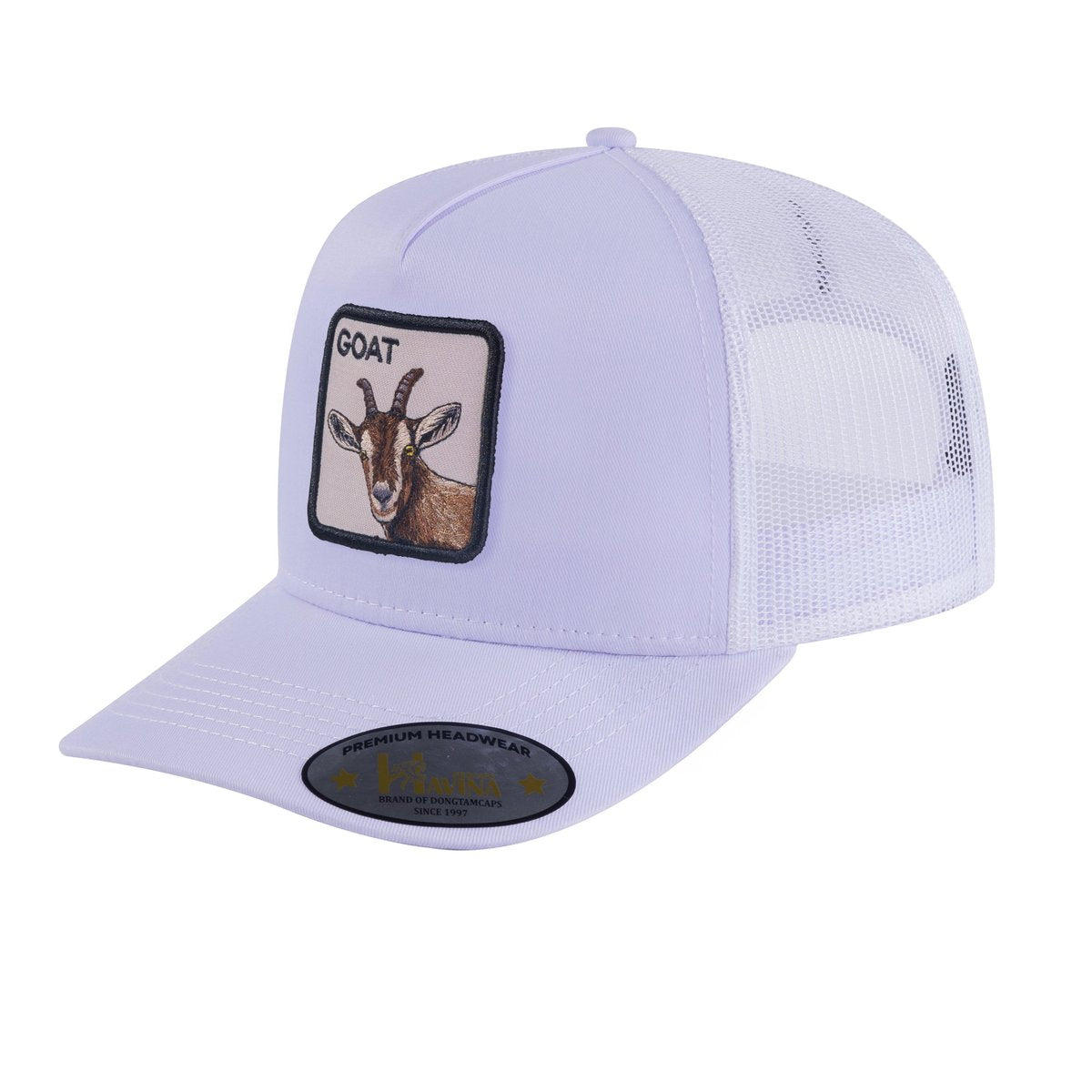 Goat 5-Panel Trucker Hat