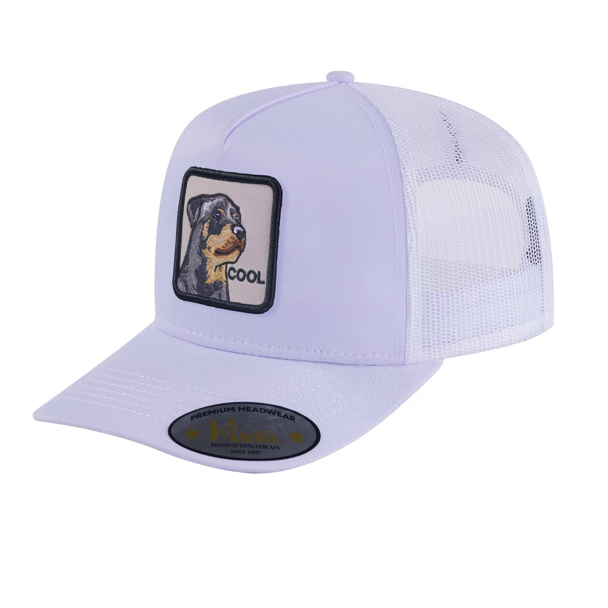 Cool Dog 5-Panel Trucker Hat