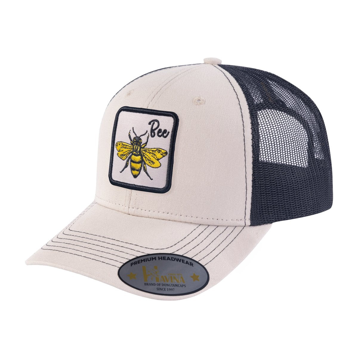 Bee 6-Panel Trucker Hat