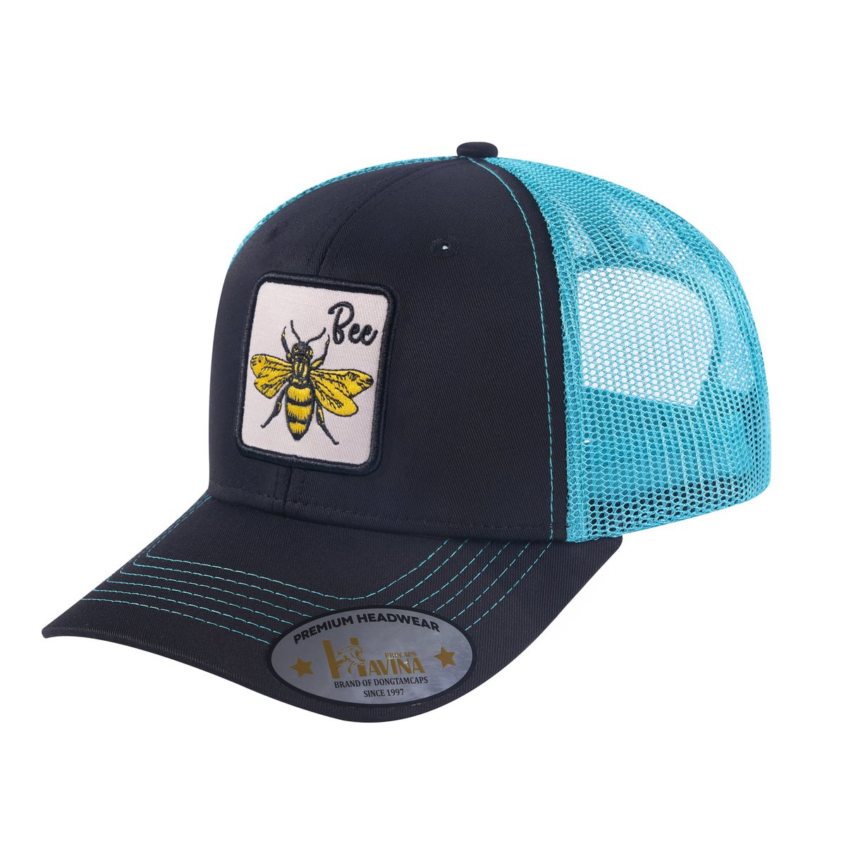 Bee 6-Panel Trucker Hat
