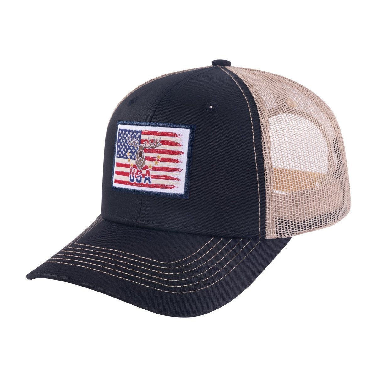 USA Deer Hunter 6-Panel Trucker Hat