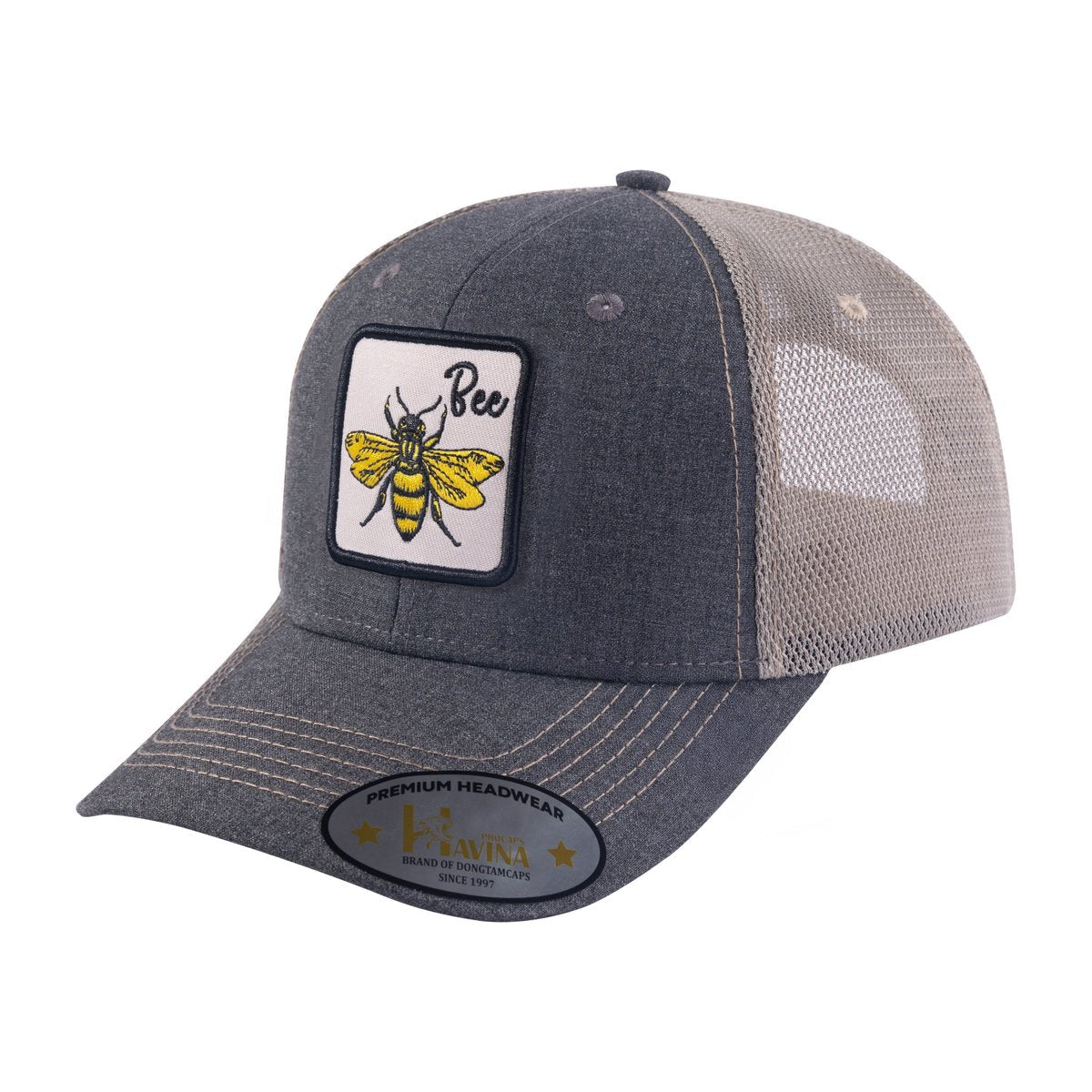 Bee 6-Panel Trucker Hat