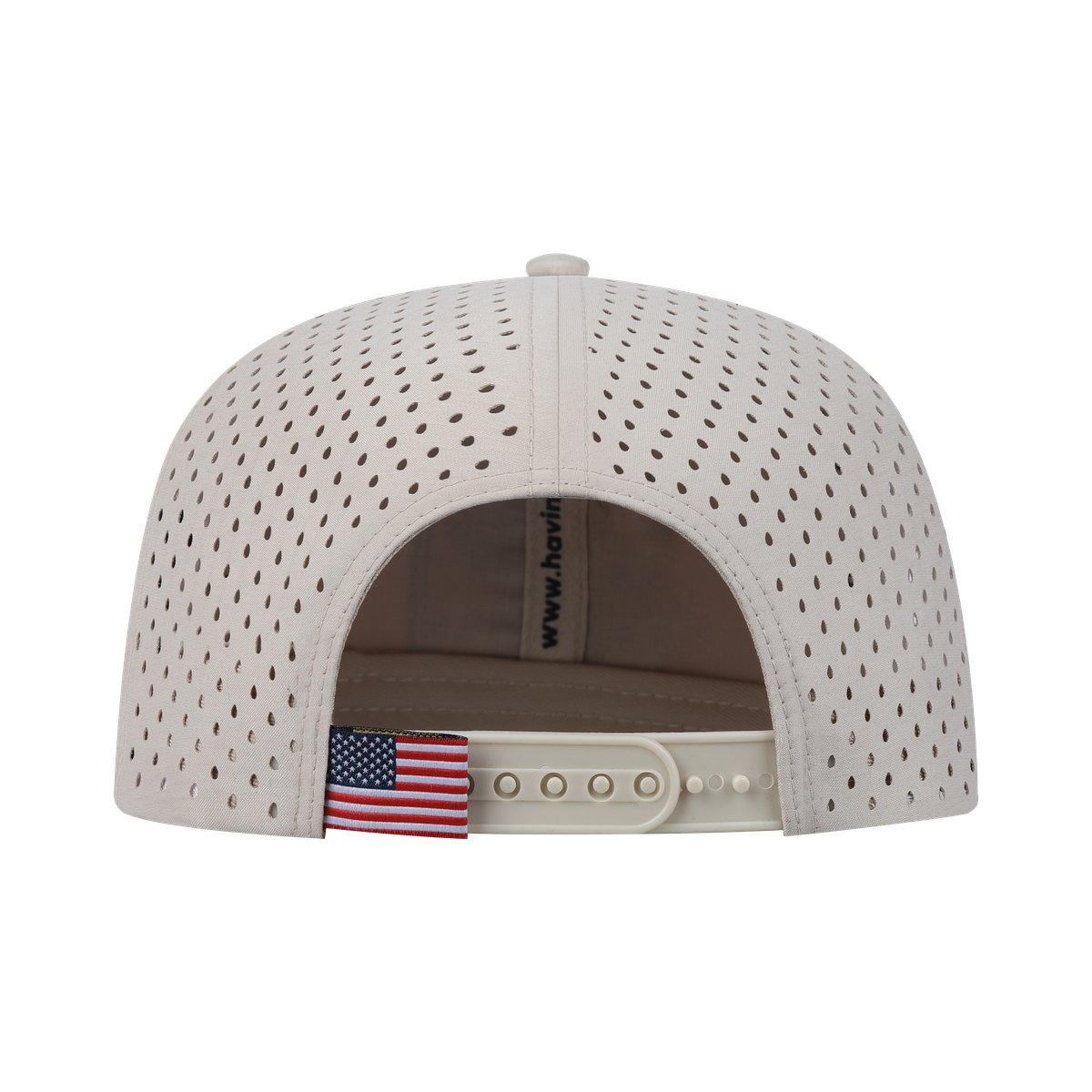 Wolf 6-Panel Microfiber Laser Hole Trucker Hat