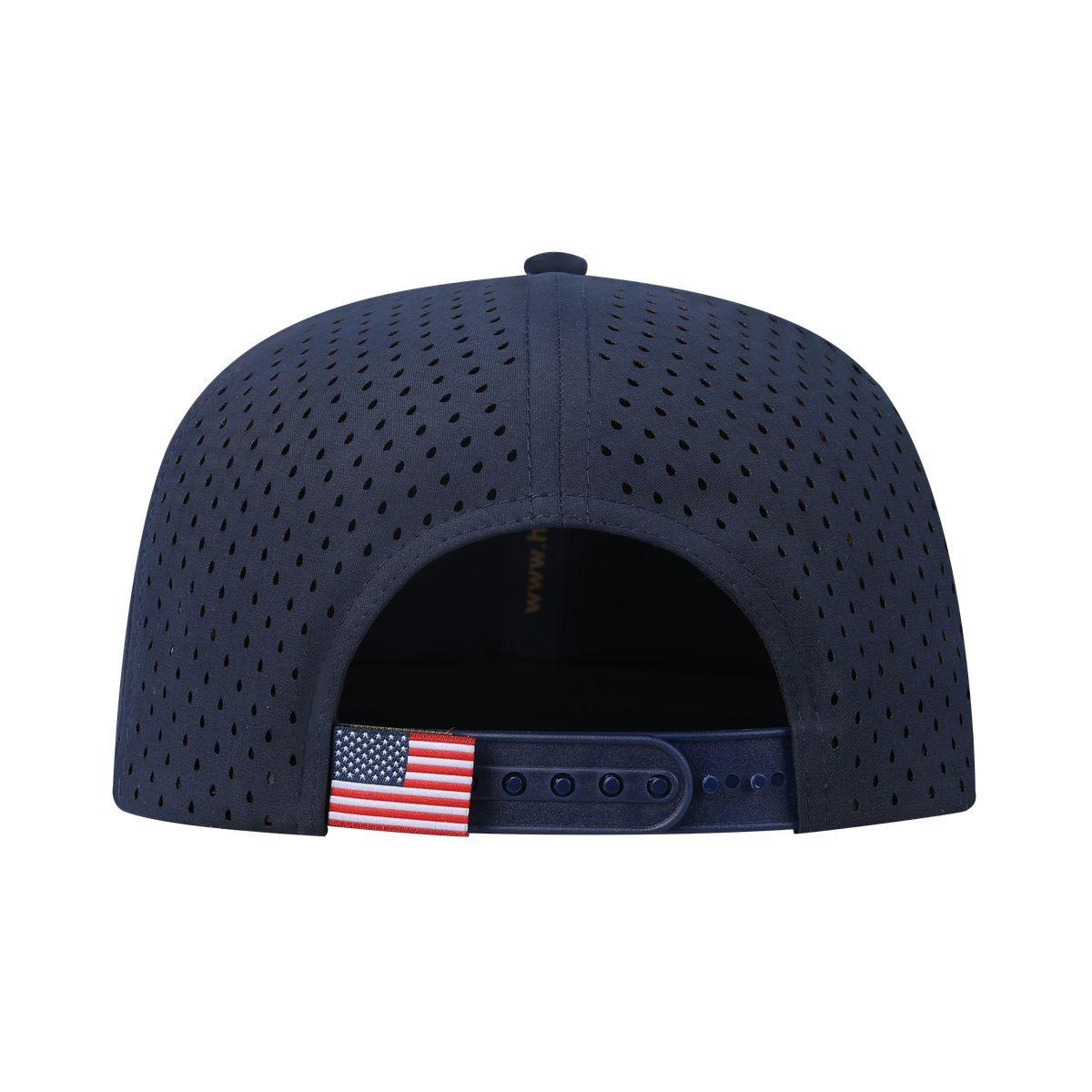 Unisex Embroidered The Cow, 6-Panel Microfiber Laser hole Trucker Hat, Navy/Navy, Adjustable Fit