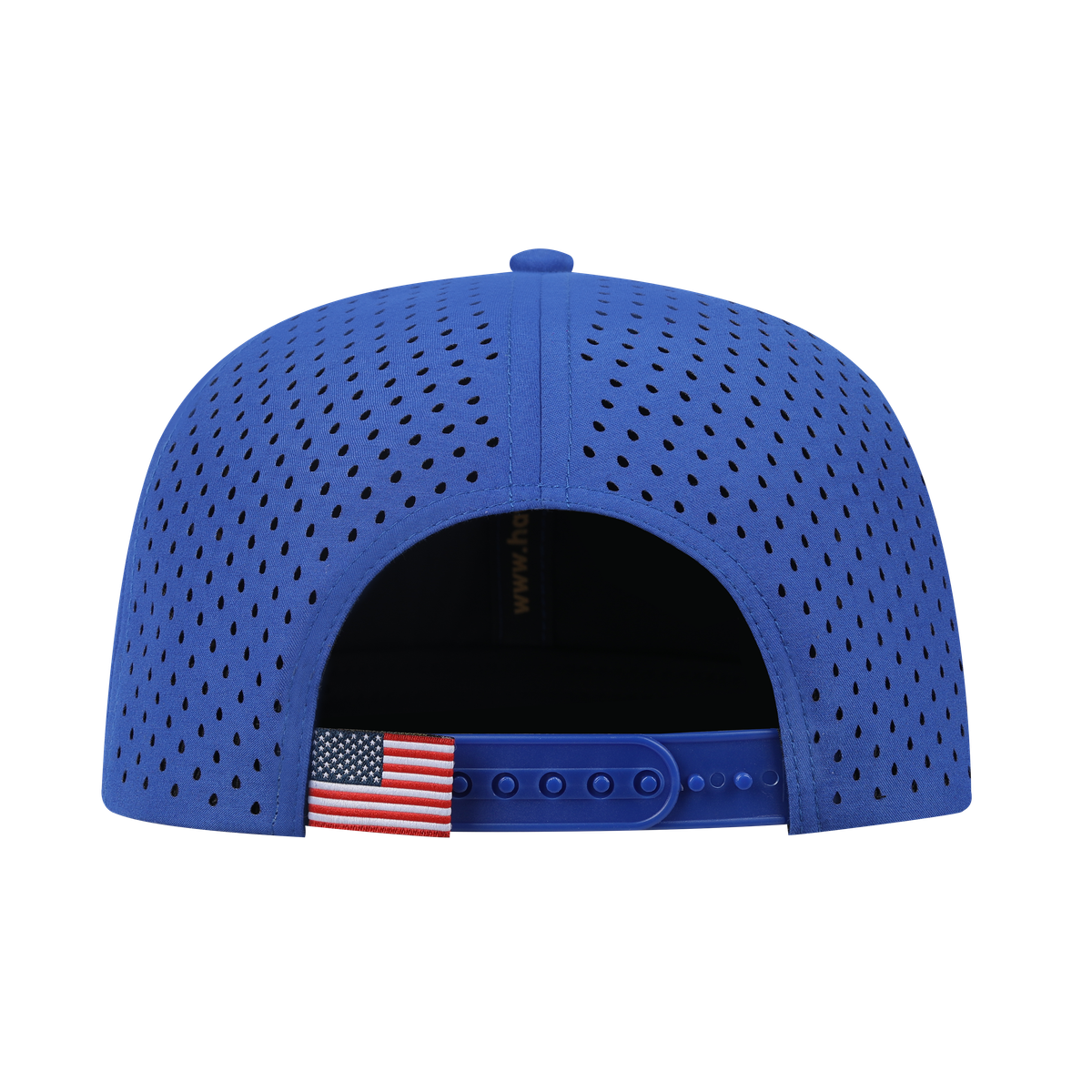 Unisex Embroidered The Lynx, 6-Panel Microfiber Laser hole Trucker Hat, Royal Blue/Royal Blue, Adjustable Fit