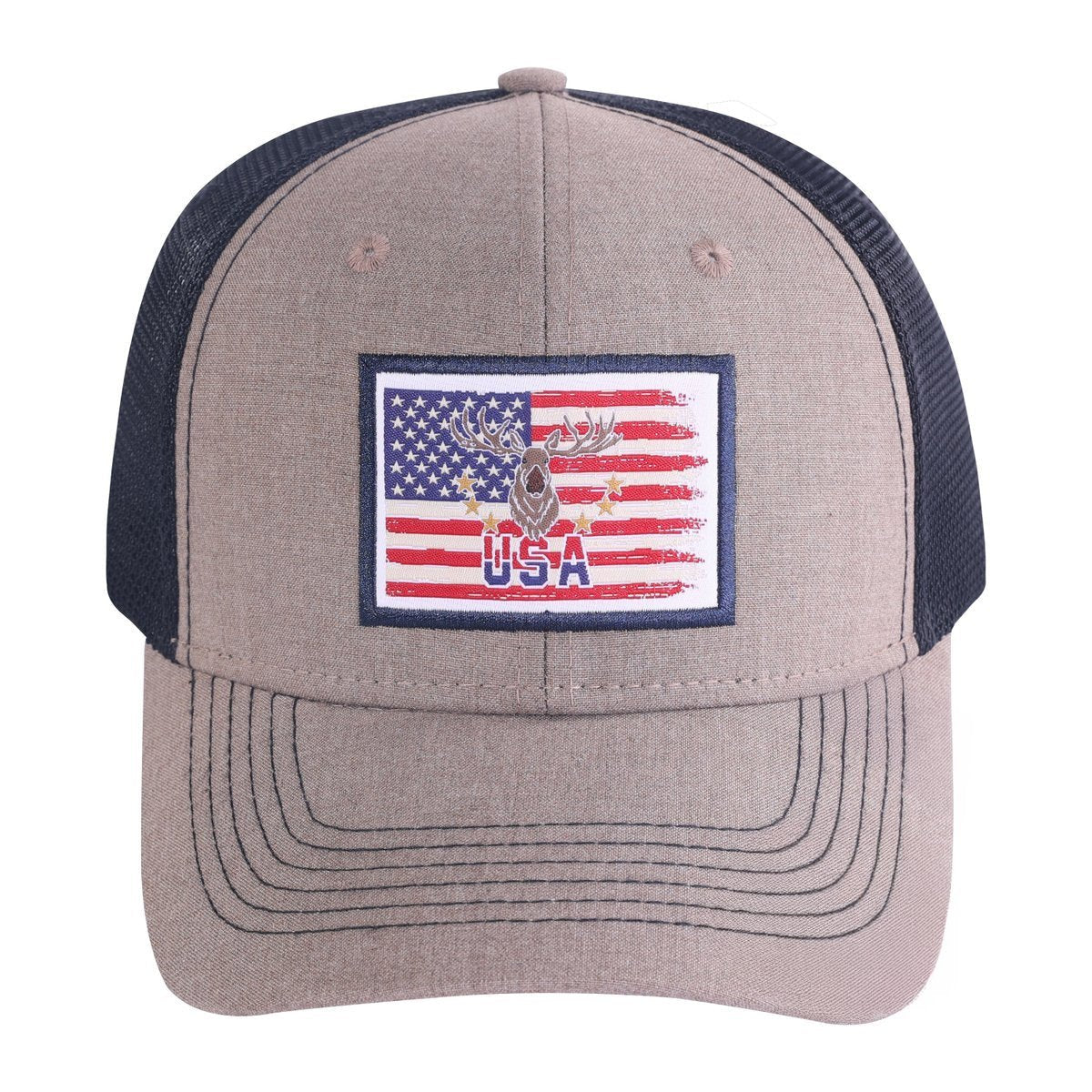 USA Deer Hunter 6-Panel Trucker Hat