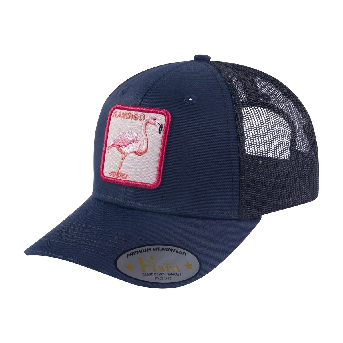 Flamingo 6-Panel Trucker Hat