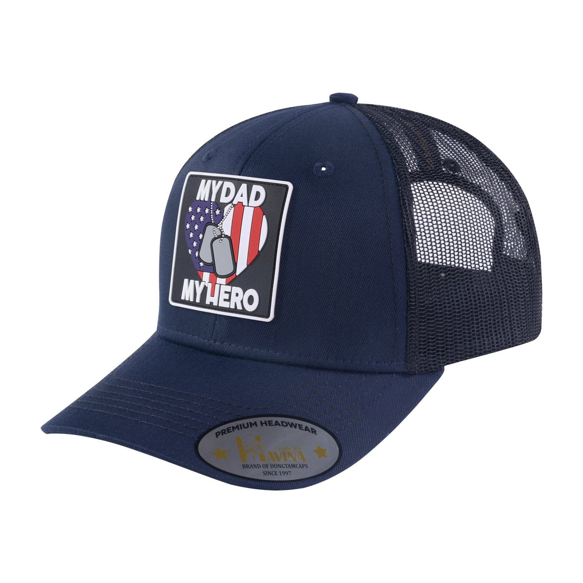 My Dad My Hero 6-Panel Trucker Hat