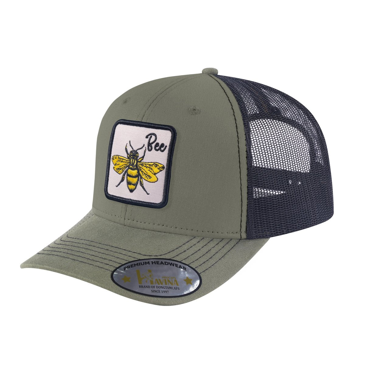 Bee 6-Panel Trucker Hat