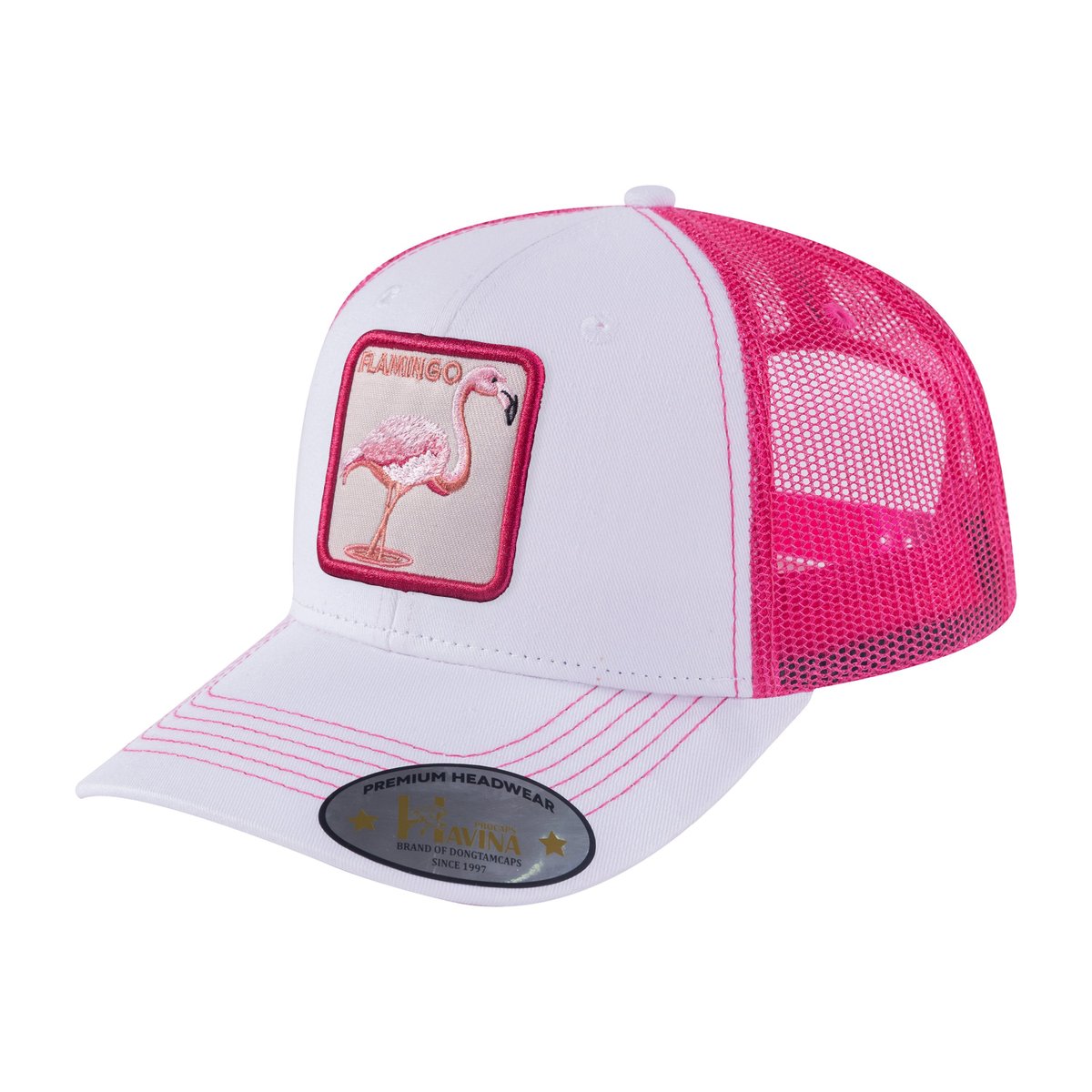 Flamingo 6-Panel Trucker Hat