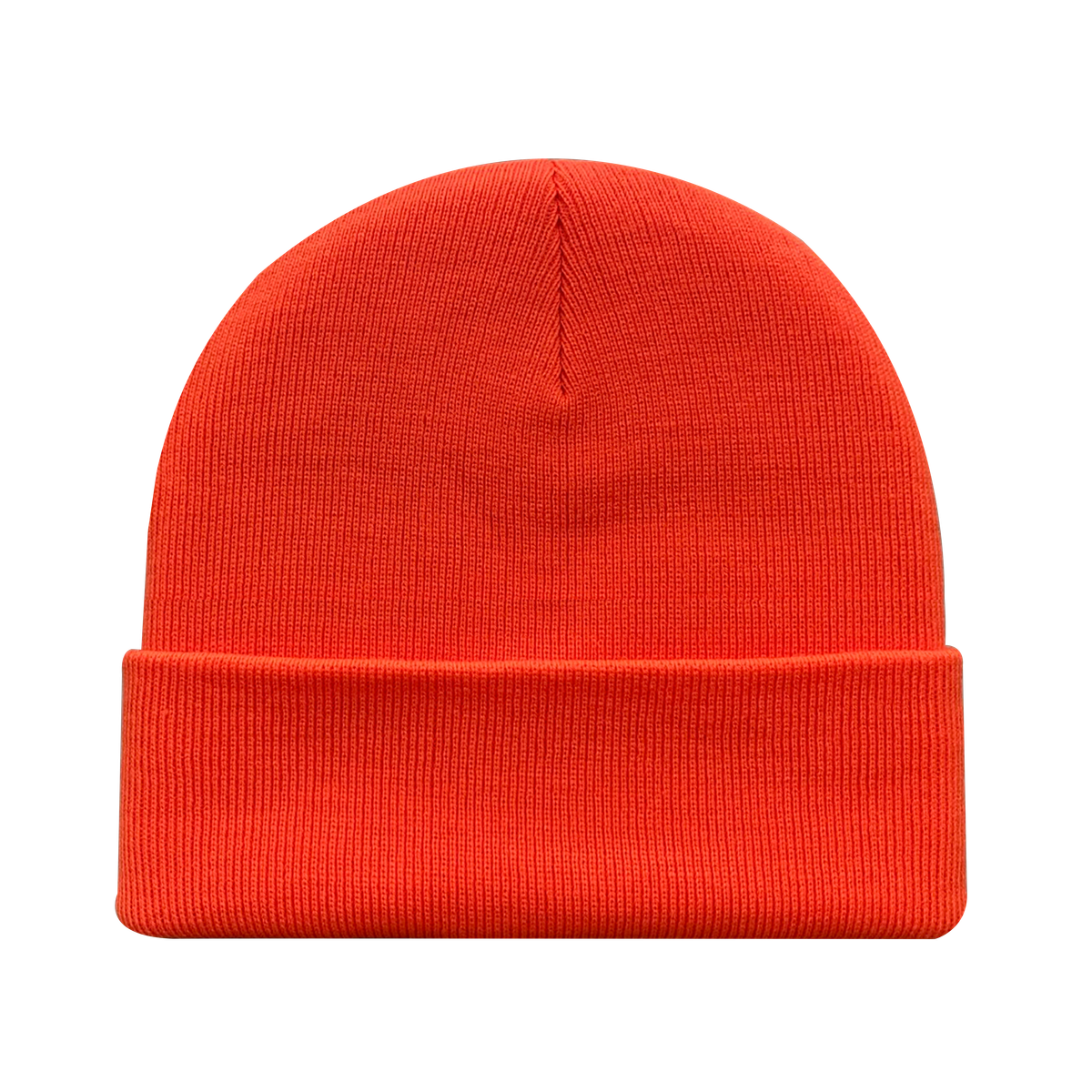 Unisex Embroidered The Cat, Knitted Soft Warm Unisex Beanie, Orange, Adjustable Fit