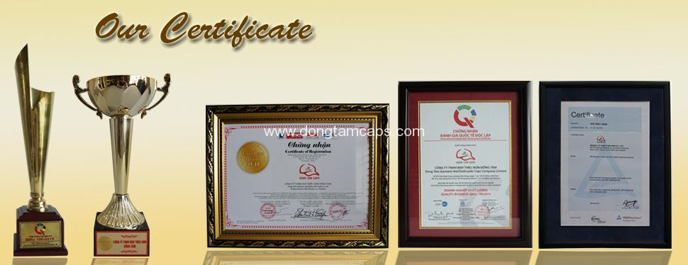 Certificates