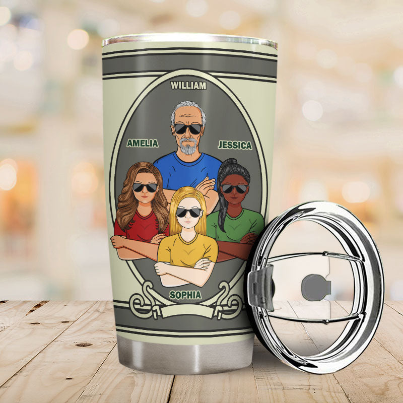 Always Be Your Financial Burden Dad - Gift For Father - Personalized Custom Tumbler