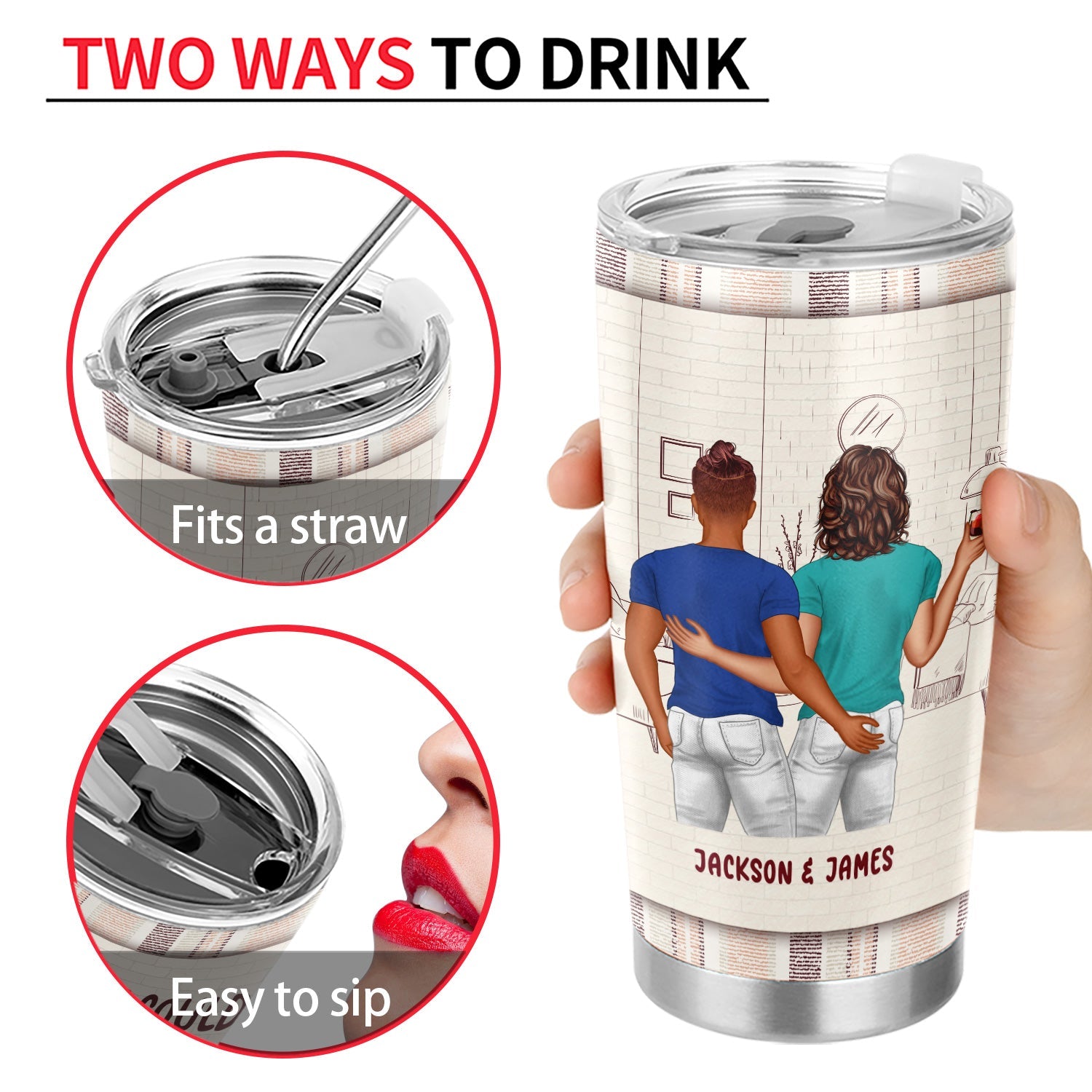 I Could Have Found You Sooner - Gift For Couples - Personalized Custom Tumbler