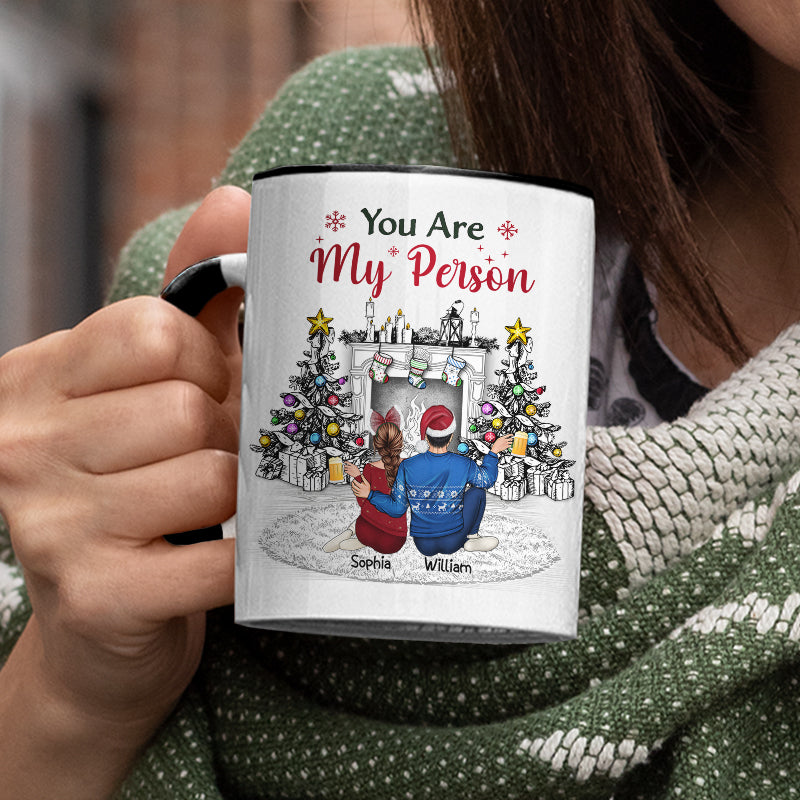 Sisters & Brothers Will Always Be Connected By Heart - Christmas Gift For Siblings And Best Friends - Personalized Custom Accent Mug