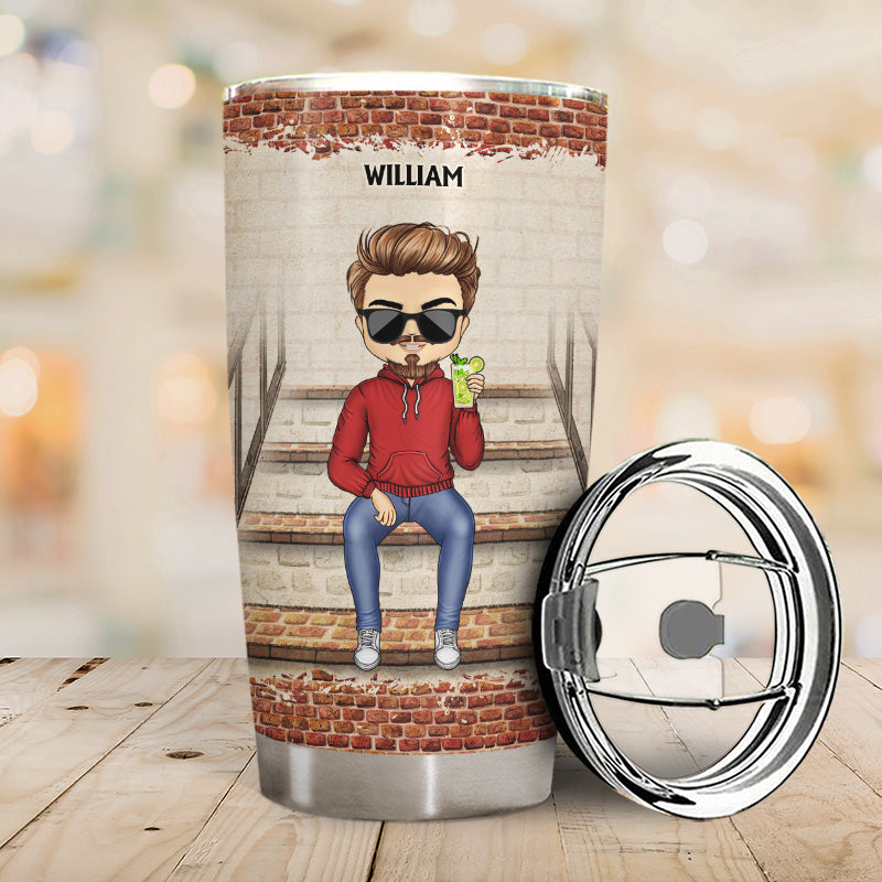 I'm Not Sugar And Spice And Everything Nice I'm Sage And Hood - Funny Gift For Men & Women - Personalized Custom Tumbler