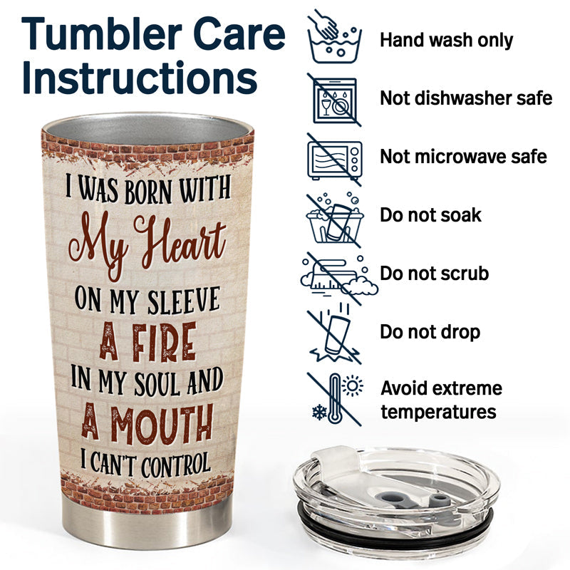 I'm Not Sugar And Spice And Everything Nice I'm Sage And Hood - Funny Gift For Men & Women - Personalized Custom Tumbler