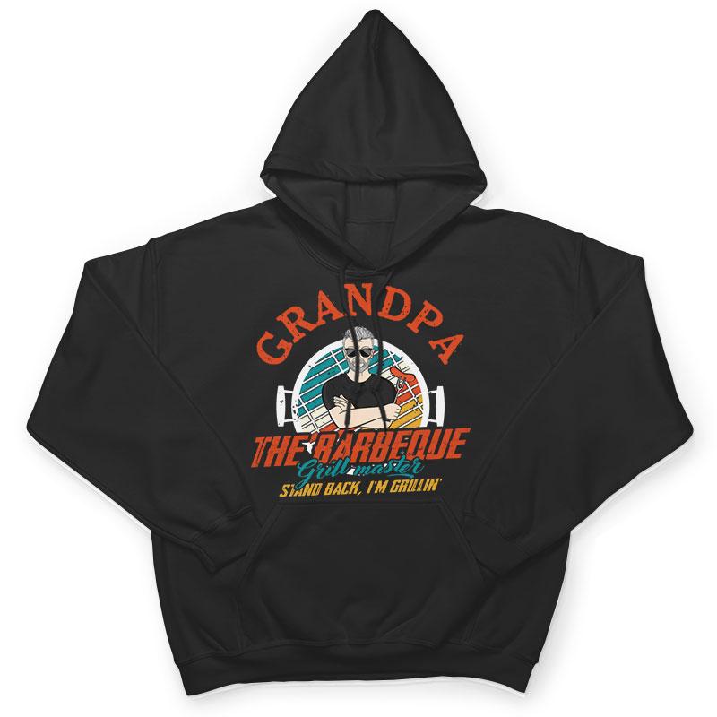 The Barbeque Grill Master Dad Grandpa - Personalized Custom T Shirt
