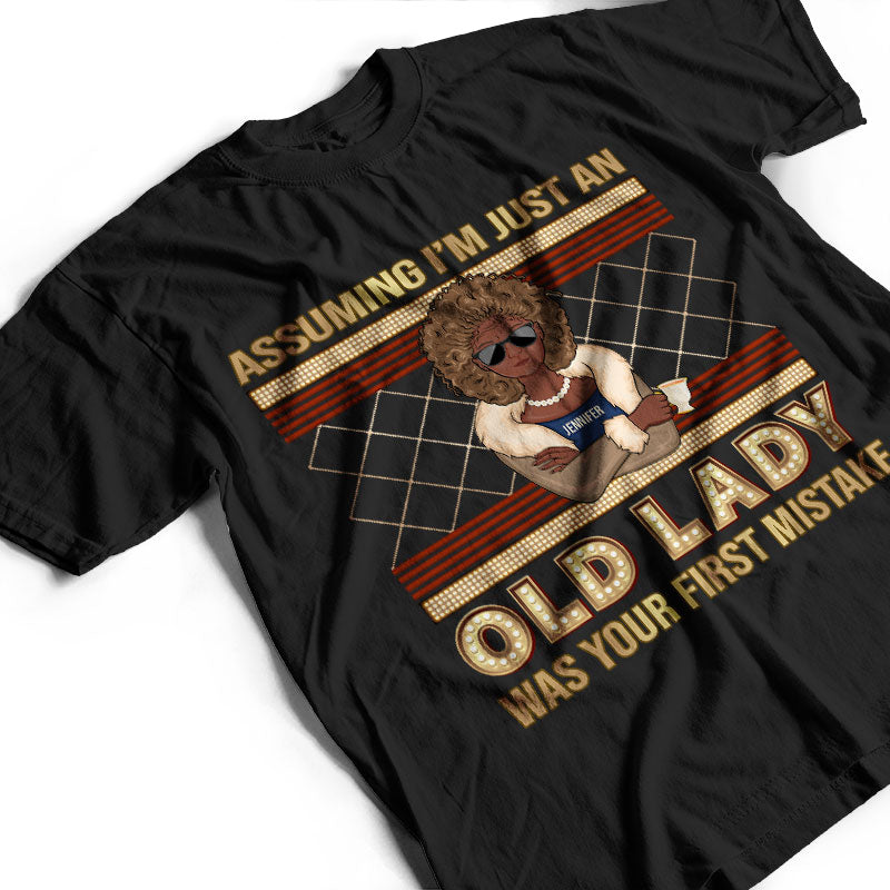 Assuming I'm Just An Old Lady - Personalized Custom Sweatshirt