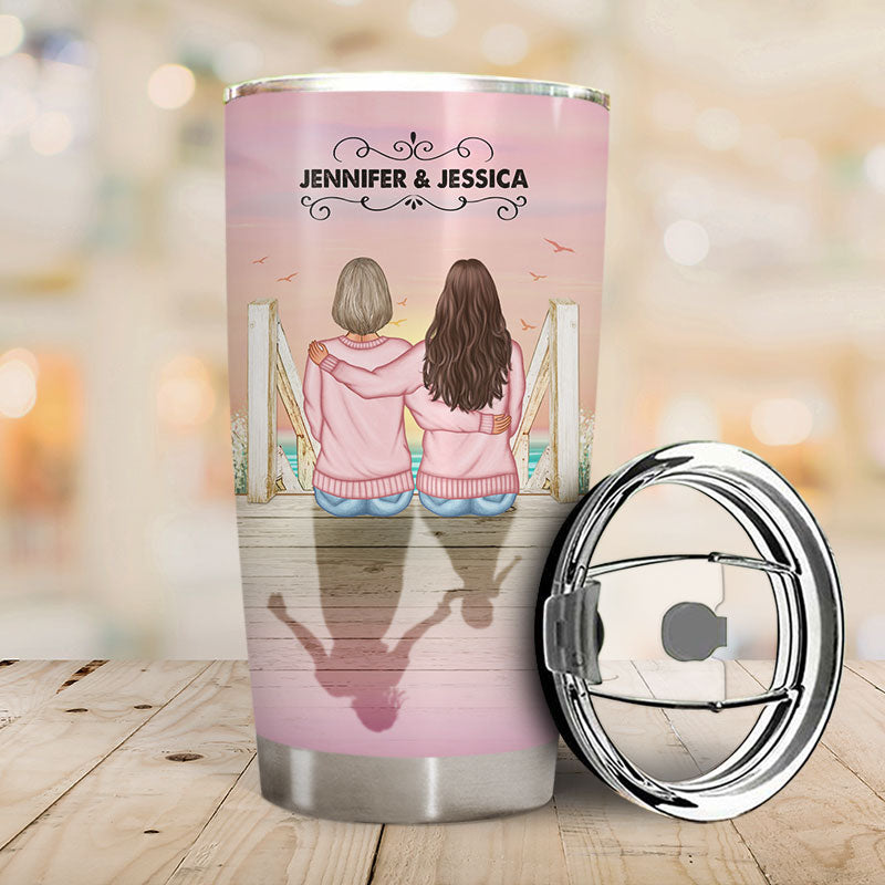 My Whole Life - Gift For Mothers - Personalized Custom Tumbler