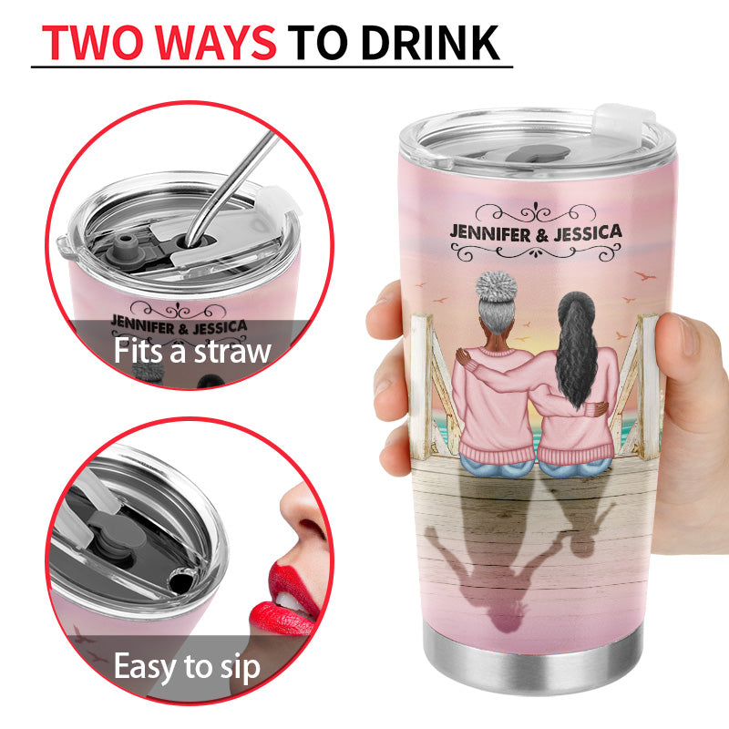 My Whole Life - Gift For Mothers - Personalized Custom Tumbler